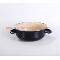 Sunboat Enamel Casserole with Ceramic Handle with Enamel Cover